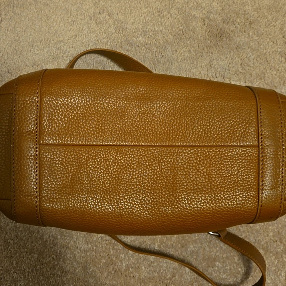 Mancici Amelia Leather Purse With Dust Cover, New - Picture 9 of 10